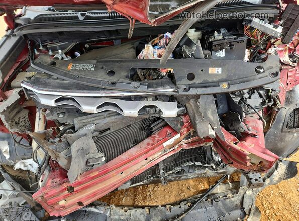 1FM5K7F82HGC37495 2017 FORD EXPLORER Red Widok komory silnika