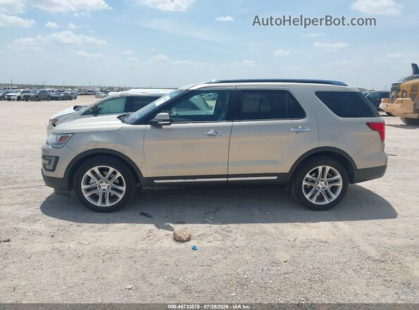 1FM5K7F82HGD86750 2017 FORD EXPLORER Gold 360 interior view
