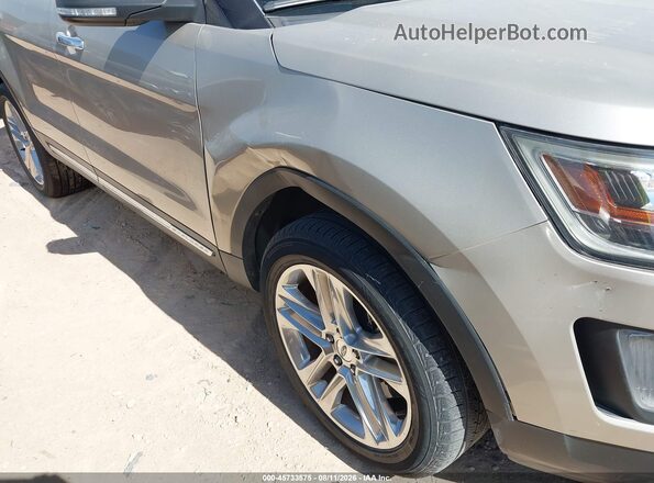 1FM5K7F82HGD86750 2017 FORD EXPLORER Gold 