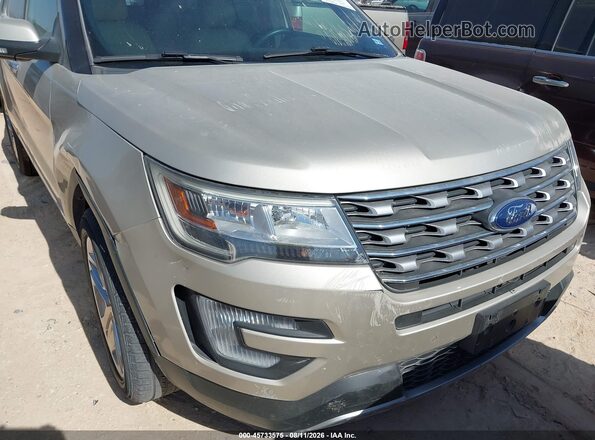 1FM5K7F82HGD86750 2017 FORD EXPLORER Gold 