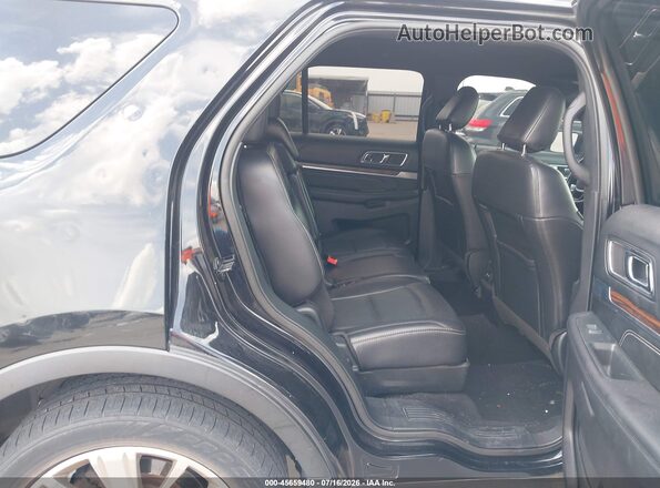 1FM5K7F82KGB11340 2019 FORD EXPLORER Black VIN კოდის სტიკერის ხედი