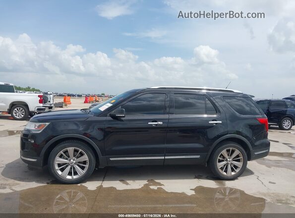 1FM5K7F82KGB11340 2019 FORD EXPLORER Black სალონის 360-გრადუსიანი ხედი