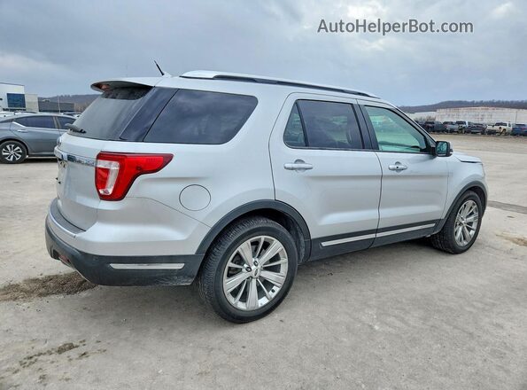 1FM5K7F83KGB48610 2019 FORD EXPLORER Silver უკანა მარჯვენა