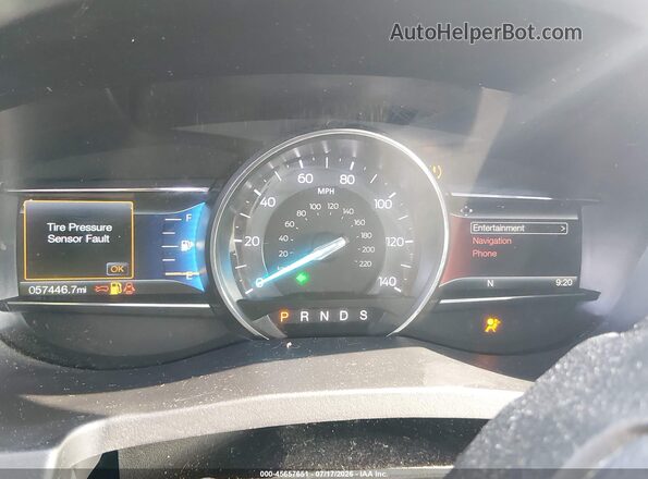 1FM5K7F84HGE32742 2017 FORD EXPLORER Silver Вид задніх сидінь