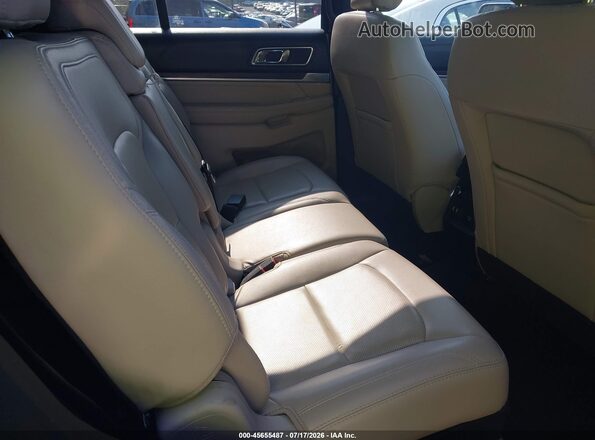 1FM5K7F84JGA81790 2018 FORD EXPLORER Gray Vista de la etiqueta del VIN