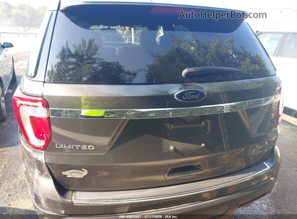1FM5K7F84JGA81790 2018 FORD EXPLORER Gray 
