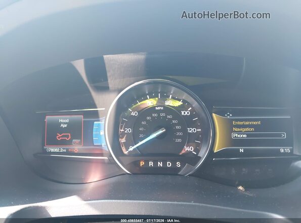 1FM5K7F84JGA81790 2018 FORD EXPLORER Gray Vista de los asientos traseros