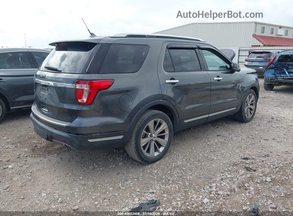 1FM5K7F84KGA16181 2019 FORD EXPLORER Черный Задняя правая четверть