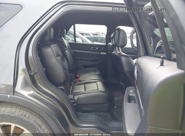 1FM5K7F84KGA16181 2019 FORD EXPLORER Черный Вид наклейки с VIN-кодом
