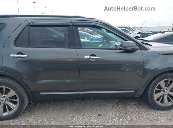 1FM5K7F84KGA16181 2019 FORD EXPLORER Черный Вид задней части салона