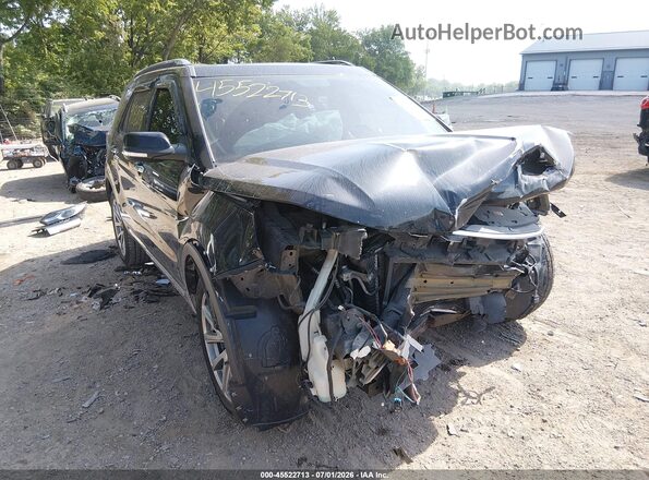 1FM5K7F85HGC06595 2017 FORD EXPLORER Черный Вид спереди