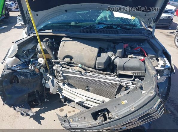 1FM5K7F85HGD90226 2017 FORD EXPLORER Серебряный Вид сзади