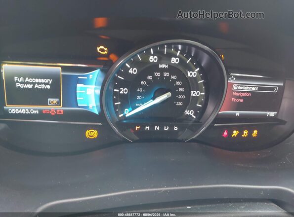 1FM5K7F85HGD90226 2017 FORD EXPLORER Серебряный Вид задних сидений