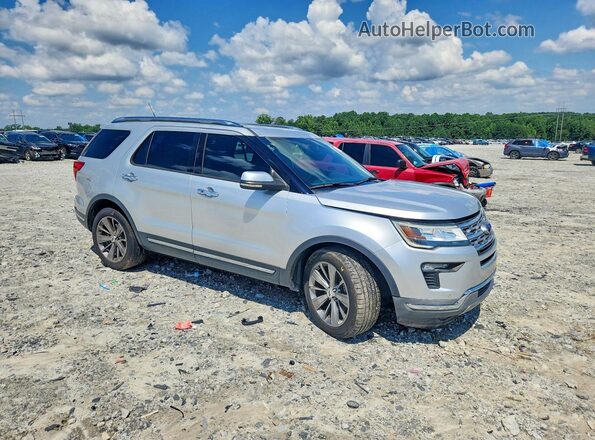 1FM5K7F85JGA15619 2018 FORD EXPLORER Silver Առջևի աջ