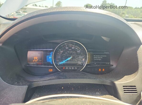 1FM5K7F85JGA15619 2018 FORD EXPLORER Silver Սարքավորումների վահանակի տեսք