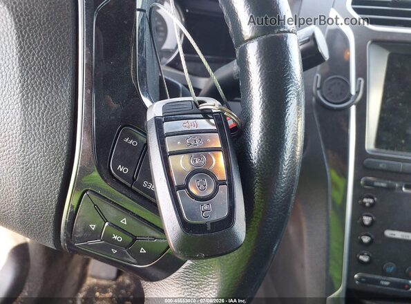 1FM5K7F85JGA21548 2018 FORD EXPLORER Gray Dashboard view