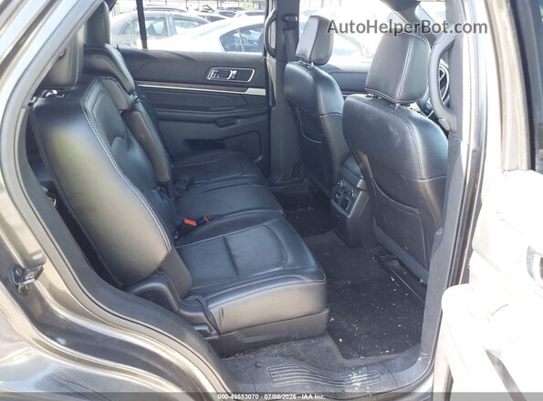 1FM5K7F85JGA21548 2018 FORD EXPLORER Gray VIN sticker view