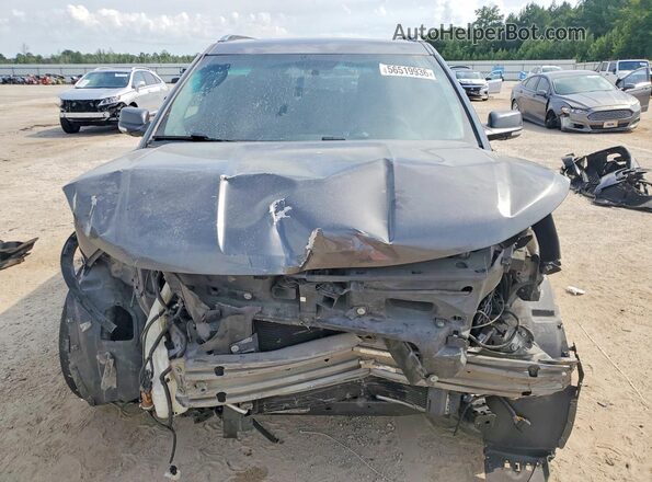 1FM5K7F86GGA44989 2016 FORD EXPLORER Charcoal წინა ხედი