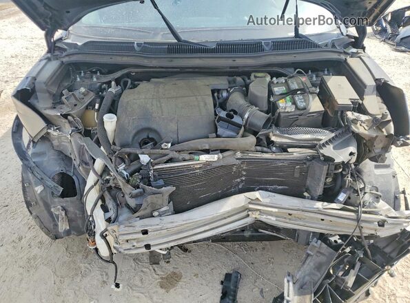 1FM5K7F86GGA44989 2016 FORD EXPLORER Charcoal ძრავის განყოფილების ხედი