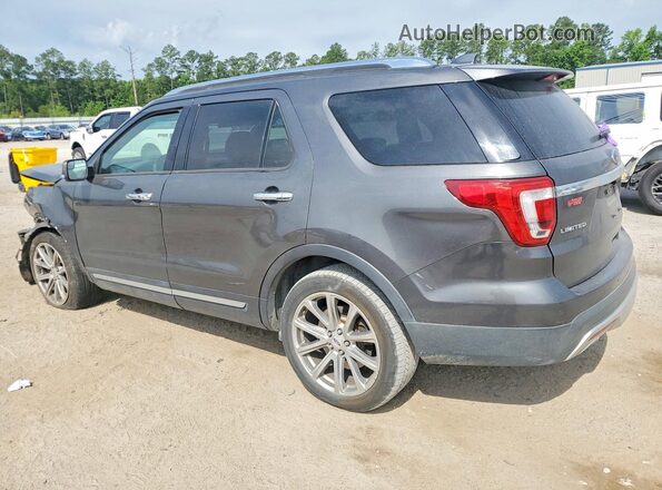 1FM5K7F86GGA44989 2016 FORD EXPLORER Charcoal უკანა მარცხენა