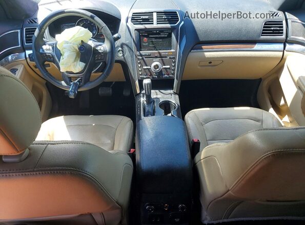 1FM5K7F86GGA50050 2016 FORD EXPLORER Gray Առջևի վահանակի տեսք