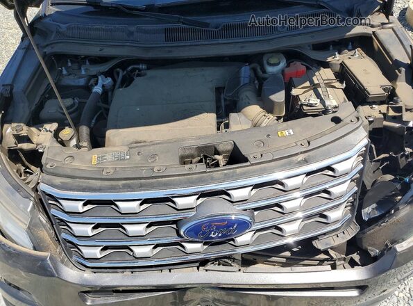 1FM5K7F86GGA50050 2016 FORD EXPLORER Gray Շարժիչի բաժամունքի տեսք