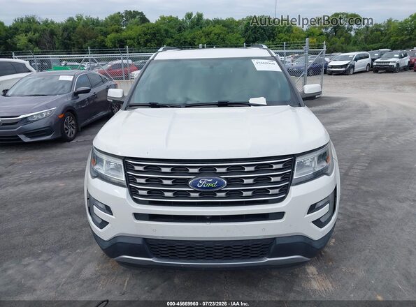 1FM5K7F86HGD09993 2017 FORD EXPLORER White Առջևի վահանակի տեսք