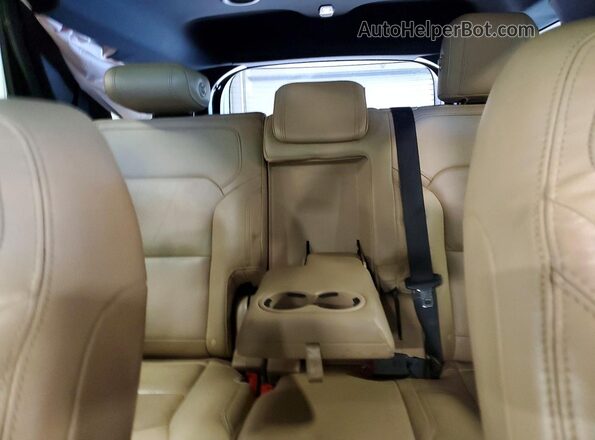 1FM5K7F87GGA46329 2016 FORD EXPLORER Gray Вид задніх сидінь