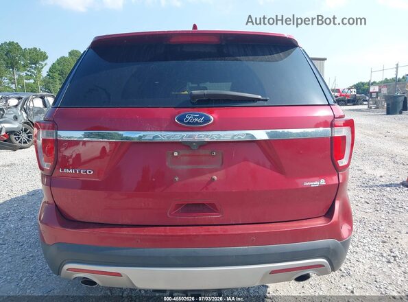 1FM5K7F87HGC93397 2017 FORD EXPLORER Red 