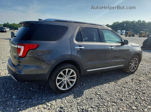 1FM5K7F88GGA11542 2016 FORD EXPLORER Серый Задняя правая четверть