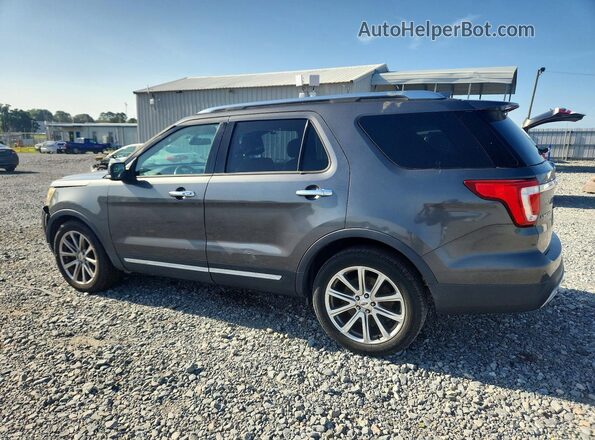1FM5K7F88GGA11542 2016 FORD EXPLORER Серый Задняя левая четверть