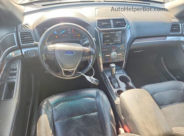 1FM5K7F88GGA11542 2016 FORD EXPLORER Серый Вид панели приборов