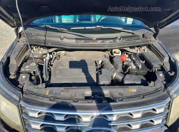 1FM5K7F88GGA11542 2016 FORD EXPLORER Серый Вид подкапотного пространства