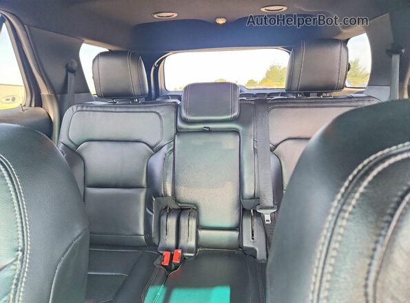 1FM5K7F88GGA11542 2016 FORD EXPLORER Серый Вид задних сидений