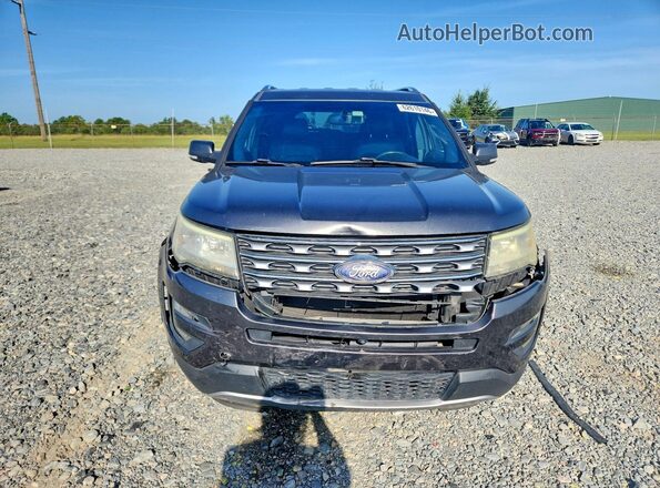 1FM5K7F88GGA11542 2016 FORD EXPLORER Серый Вид спереди