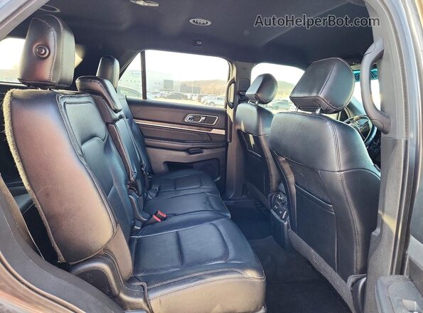 1FM5K7F88GGA44685 2016 FORD EXPLORER Gray Սալոնի հետևի տեսք