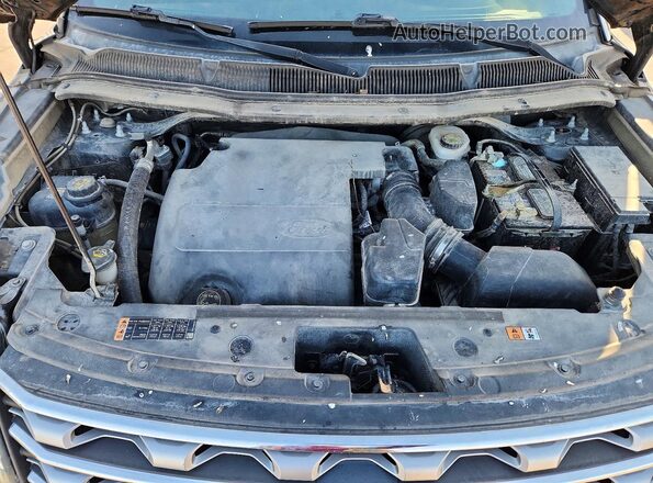 1FM5K7F88GGA44685 2016 FORD EXPLORER Gray Շարժիչի բաժամունքի տեսք