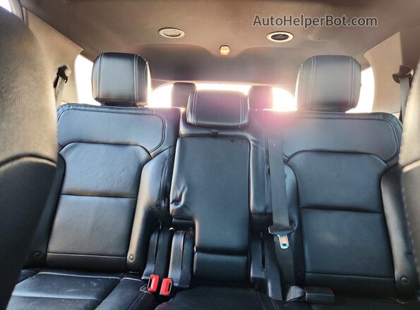 1FM5K7F88GGA44685 2016 FORD EXPLORER Gray Հետևի նստատեղերի տեսք