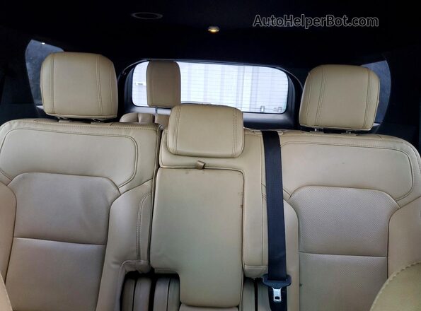 1FM5K7F88GGA46064 2016 FORD EXPLORER Brown Вид задніх сидінь