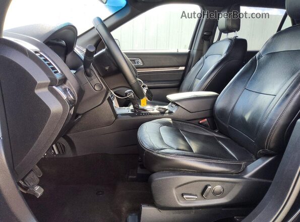 1FM5K7F88JGC16320 2018 FORD EXPLORER Black Սալոնի դիմացի տեսք