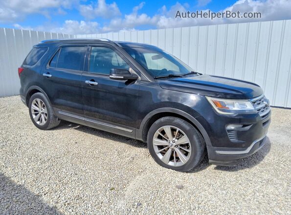1FM5K7F88JGC16320 2018 FORD EXPLORER Black Առջևի աջ