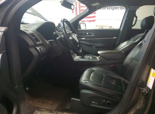1FM5K7F89GGC90872 2016 FORD EXPLORER Gray Front interior view
