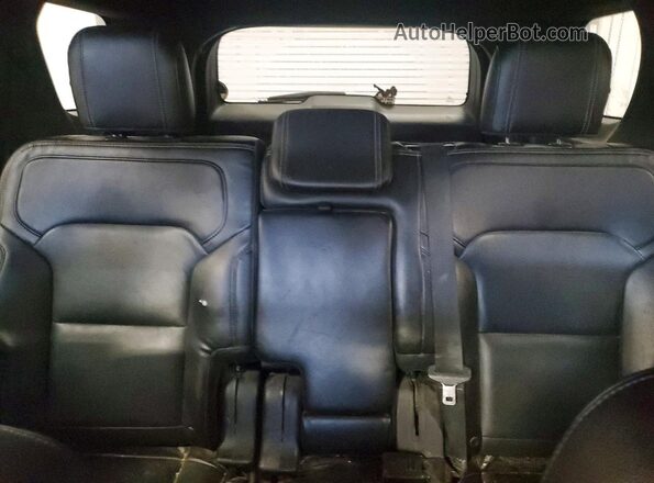1FM5K7F89GGC90872 2016 FORD EXPLORER Gray Rear seats view