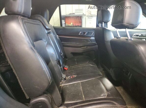 1FM5K7F89GGC90872 2016 FORD EXPLORER Gray Rear interior view