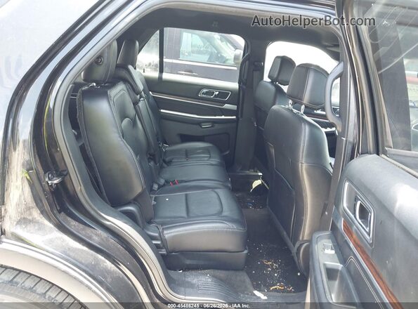 1FM5K7F89HGD22124 2017 FORD EXPLORER Black Вид наклейки з VIN-кодом