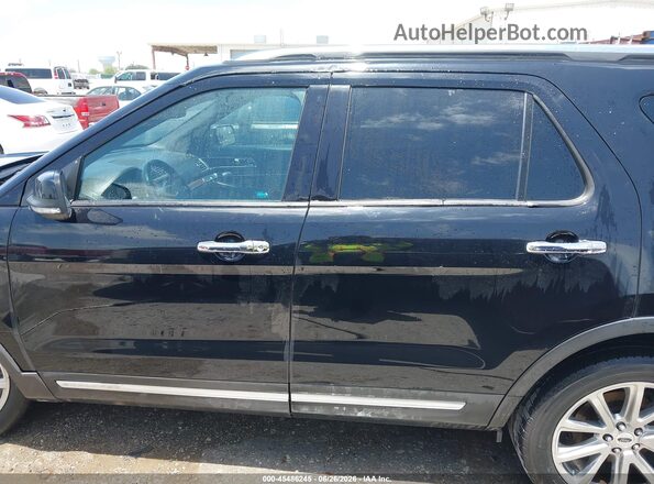 1FM5K7F89HGD22124 2017 FORD EXPLORER Black Панорамний вид салону 360°