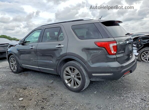1FM5K7F89JGA69800 2018 FORD EXPLORER Черный Задняя левая четверть