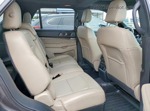 1FM5K7F89JGA69800 2018 FORD EXPLORER Черный Вид задней части салона