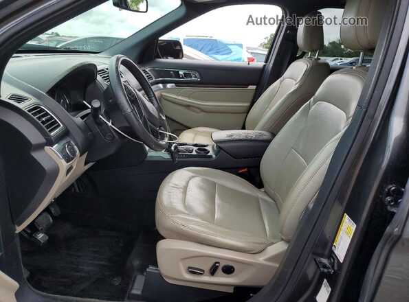 1FM5K7F89JGA69800 2018 FORD EXPLORER Черный Вид салона спереди