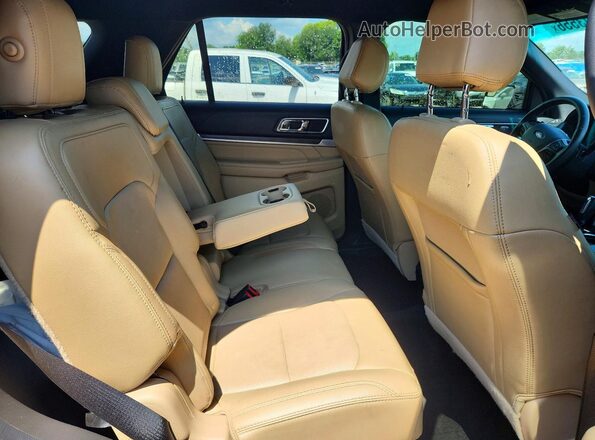 1FM5K7F8XGGC14268 2016 FORD EXPLORER Black Vista interior trasera